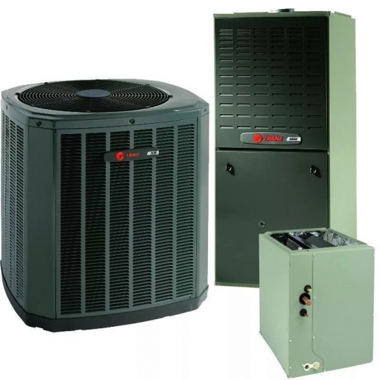 Trane 3 Ton 17 SEER2 Two-Stage Gas System